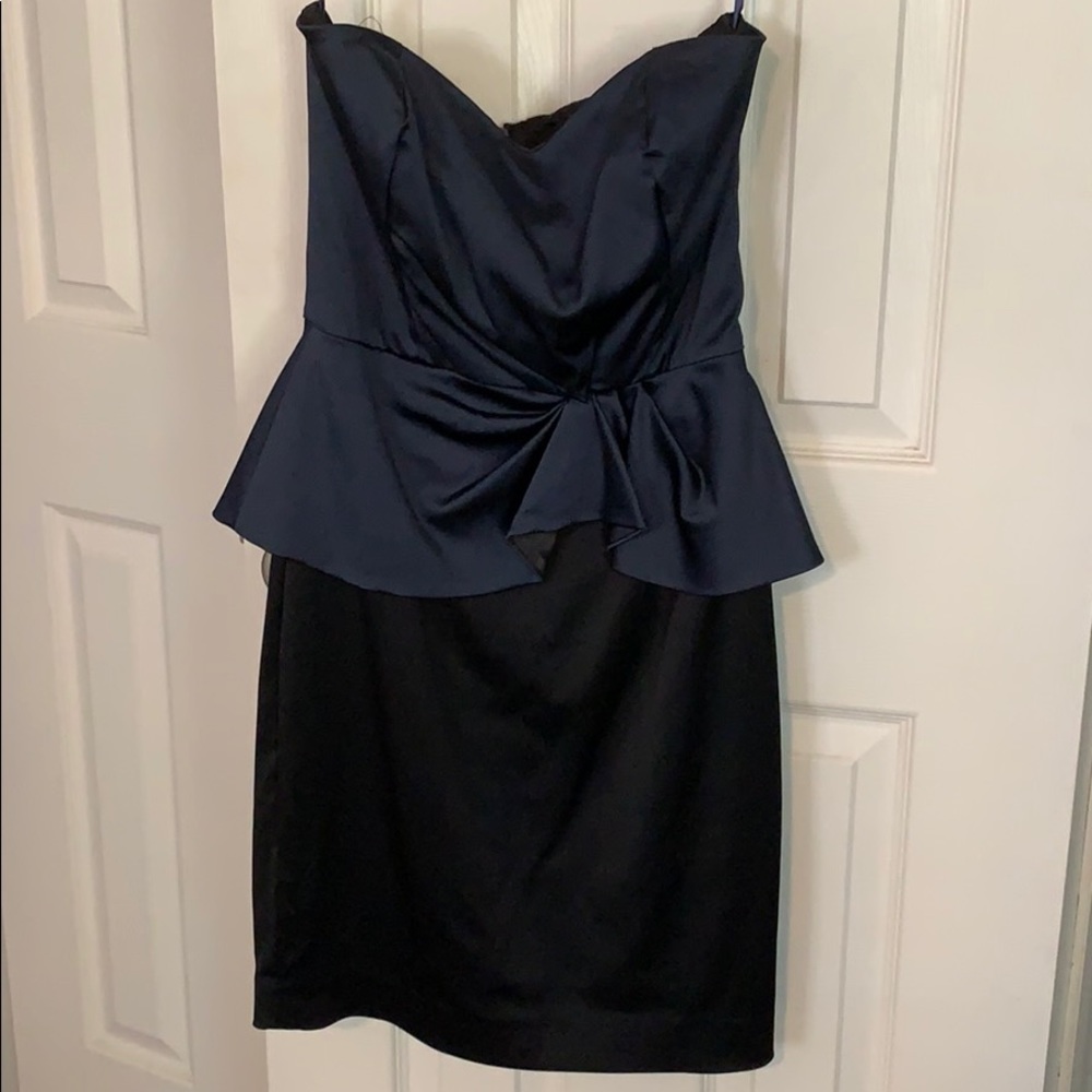 Strapless French Connection dress
